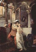 Francesco Hayez Romeo and Juliet oil